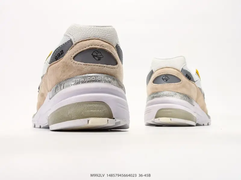 New Balance Sportschuhe Retro Atmungsaktiv Leder M992LV #14857945664023
